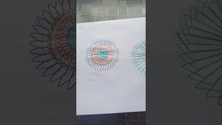 Spirograph designs scale easy drawing video trending viralshorts [upl. by Raynah]