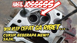 Cara skor klep motor cepat ga ribet ga capek jarang orang yang tahu [upl. by Edsel]