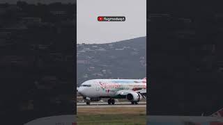 SUNWEB SPECIAL LIVERY 737  PLANESPOTTINGSHORTS [upl. by Ajiram]