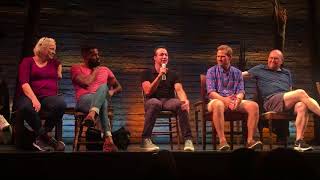 91217 Come From Away talk back interview Laura Heywood Kevin Tuerff amp Broadway cast [upl. by Ahsena]