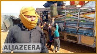 🇸🇾 Tens of thousands of displaced Syrians stuck in Rukban camp  Al Jazeera English [upl. by Birkle]