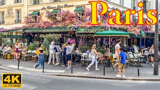 Paris France 🇫🇷  Paris Summer 2023  4K HDR Walking Tour  Paris 4K  A Walk In Paris [upl. by Relluf470]