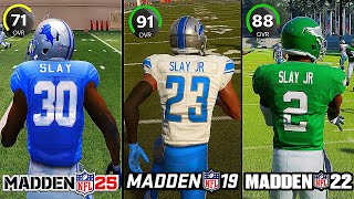 Making a Big Play With Darius Slay In EVERY Madden [upl. by Allebram189]