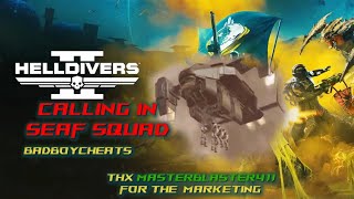 HellDivers 2 BBC Calling in SEAF SQUAD with StratFeature [upl. by Aihsetan]