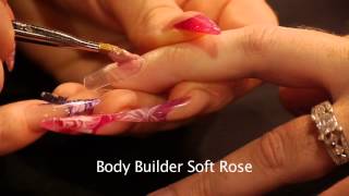 NSI Nails UV Gel French Nail Tutorial ft Denise Wright [upl. by Anolahs]