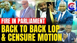 Political Firestorm Lumus LOP Motion Sparks Censure Motion of Alioni and Ssekikubo in Parliament [upl. by Galatia333]