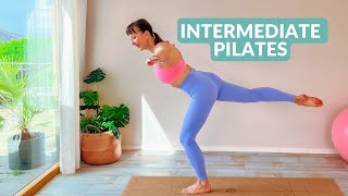 40 Minute Full Body Workout  Intermediate Pilates  20 mins Standing Pilates  20 mins Mat pilates [upl. by Smitty173]