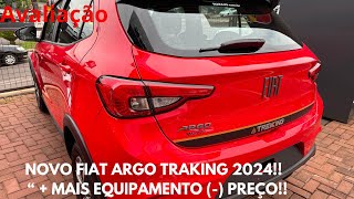 NOVO FIAT ARGO TRAKING 2024 [upl. by Schwarz957]