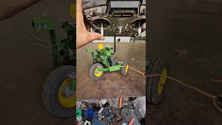 RC Powerful Tractor String Servo Motor project [upl. by Ulani802]