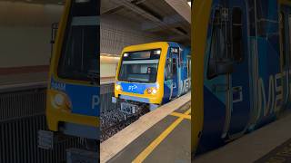 Metro X’Trapolis Departing Box Hill Station from Lilydale to Flinders Street metro trains train [upl. by Gnil]