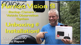 Furrion Vision S Backup Camera  Unboxing amp Installation  RV UPGRADES  Special Report [upl. by Necyla]