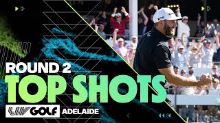 TOP SHOTS Highlights Of The Best Shots From Round 2  LIV Golf Adelaide [upl. by Margaux505]