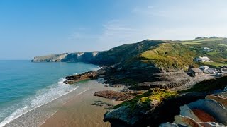 The Yellow Cottage  Luxury Self Catering in Trebarwith Strand Cornwall [upl. by Markus]