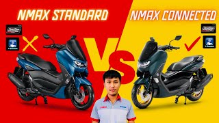 สดผ่อน เท่าไหร่ ยามาฮ่า เอ็นแม็กซ์ คอนเนคเต็ด Yamaha NMAX Connected ปี 2023 แตกต่างกันตรงไหน [upl. by Acinomaj]