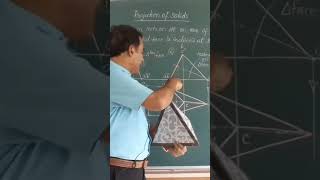 Tetrahedron Engineering Drawing Technical video [upl. by Babette]