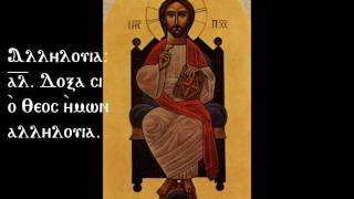 The Fourth Canticle in Coptic Tasbeha Psalms 148 149 and 150 [upl. by Ardnaskela757]