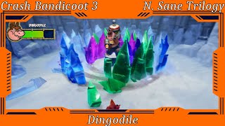 Crash Bandicoot 3 Warped  Dingodile [upl. by Llered242]