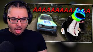 martincitopants  Getting Repeatedly Killed in My Summer Car  REACTION [upl. by Assetnoc430]