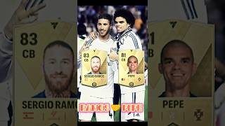 Ramos🇪🇸 Vs Pepe🇵🇹 fcmobile shorts [upl. by Hnaht]