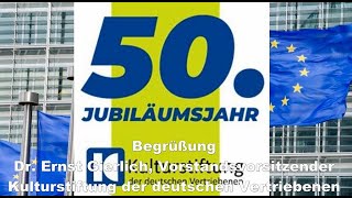 Begrüßung von Dr Ernst Gierlich beim Jubiläumsfestakt der Kulturstiftung der deutschen Vertriebenen [upl. by Rankin949]