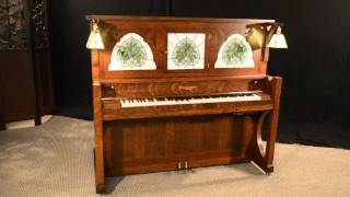 Restored Antique Peerless Player Piano [upl. by Etnor]