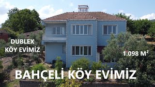 MUHTEŞEM KONUM  2 KATLI DUBLEX KÖY EVİ VE ARSASI 1098 M² ALANA SAHİP  MANYAS KIZIK  İLÇEYE 5 DK [upl. by Iilek]