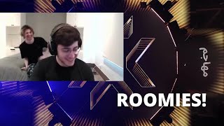 Zombs explains how he and XQC are now living together to Tarik Shroud s0m etc [upl. by Fe]