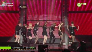 【中字】101209 SNSD Cut Pt 12  25th Golden Disc Awards [upl. by Skoorb30]