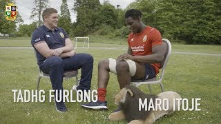 Tadhg Furlong puts Maro Itoje on the spot  Lions NZ 2017 [upl. by Kwabena]