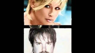 Lorrie Morgan amp Jon Randall  By My Side w Lyrics [upl. by Linker]