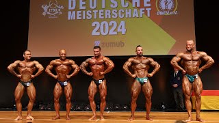 Männer Bodybuilding  Deutsche Meisterschaft 2024 [upl. by Idnal]