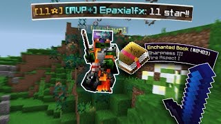 this sword is unfair in hypixel uhc [upl. by Nerte]