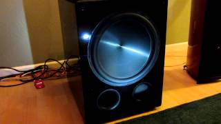 Rythmik FV15HP Direct Servo subwoofer 15quot ported audiophile sub [upl. by Waltner]