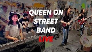 Queen On Street Band feat THE OLD MEN BAND  Sunday Market Old Phuket Town [upl. by Rehtae220]