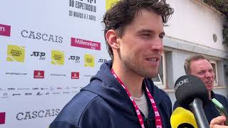 Dominic Thiem casts doubt on 2025 after Richard Gasquet loss at Estoril Open [upl. by Cavit]