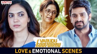 Varudu Kaavalenu Movie Love amp Emotional Scenes  Hindi Dubbed Movie  Naga Shaurya Ritu Varma [upl. by Dachia]