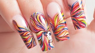 Nail Art Fauvism  Nails 21 [upl. by Harri]