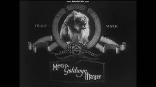 MetroGoldwynMayer logos April 16 1934 [upl. by Arman]