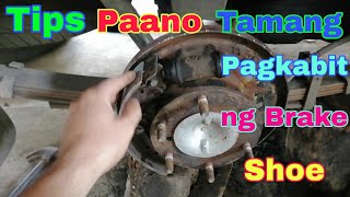 Paano Magpalit ng Brake Shoe Isuzu Crosswind [upl. by Rraval]