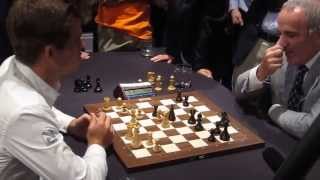 Magnus Carlsen vs Garry Kasparov [upl. by Sissie798]