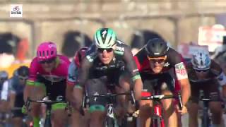 Sam Bennett wins in Rome  BORA  hansgrohe [upl. by Enibas979]