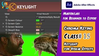 Concepts of Chroma Keying How to Use Keysight for Visual Effects in After Effects 2024 [upl. by Ramma389]