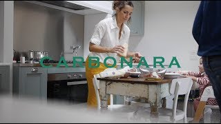 Recette pâtes Carbonara dAndrea avec enfants démoniaques [upl. by Sarson]