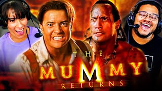 THE MUMMY RETURNS 2001 MOVIE REACTION FIRST TIME WATCHING Brendan Fraser  Dwayne Johnson [upl. by Ettennad]