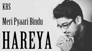 Haareya Karaoke  Meri Pyaari Bindu  Arijit Singh  Instrumental  KRS [upl. by Gnay]