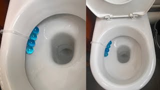 How to use Bloo Brilliant Gel Arctic Ocean WC block Toilet block [upl. by Ordnazil]