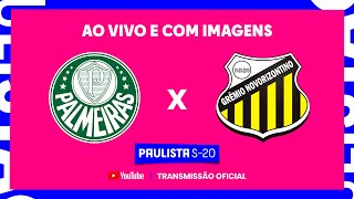 JOGO COMPLETO  PALMEIRAS X NOVORIZONTINO  2ª RODADA  SEGUNDA FASE  PAULISTA SUB20 2023 [upl. by Hansen]