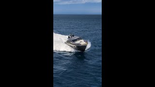 Luxury Yacht  Pershing 6X the calm before the storm  Ferretti Group [upl. by Llehctim432]