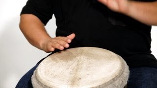 Djembe Drumming Patterns for Beginners  African Drums [upl. by Atokad896]