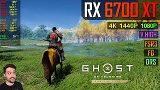 RX 6700 XT  Ghost of Tsushima [upl. by Elmina84]